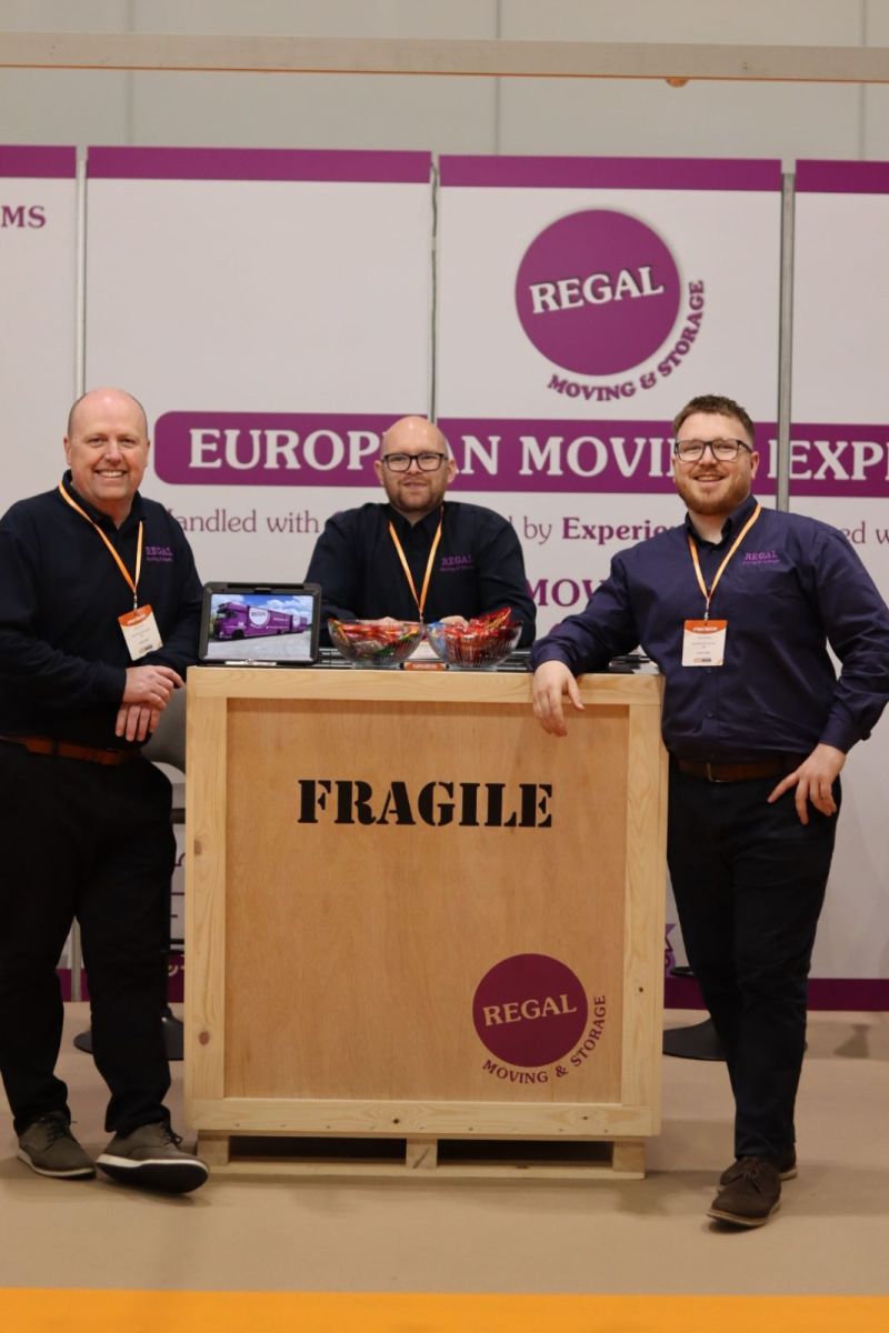 Regal Moving & Storage team at A Place in the Sun in Birmingham