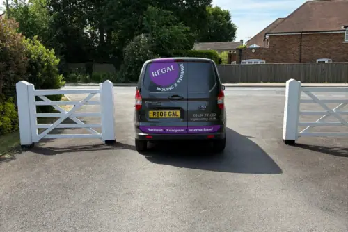 Regal Moving & Storage van used for pre-move home surveys