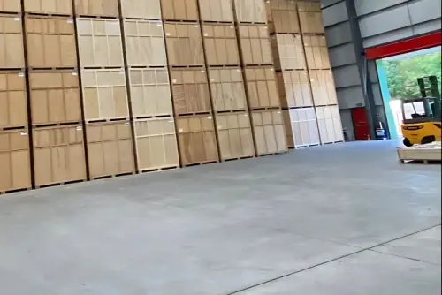 Regal Moving & Storage storage containers inside a warehouse