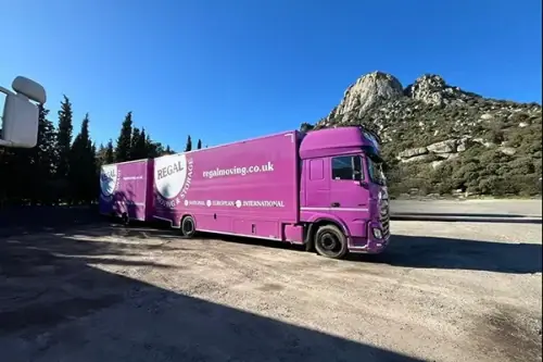 Spain removals, Regal Moving & Storage