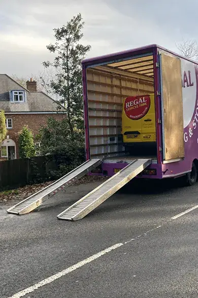 Local house removals Kent by Regal Moving & Storage