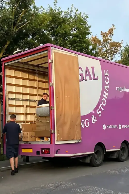 National house removals from Kent by Regal Moving & Storage