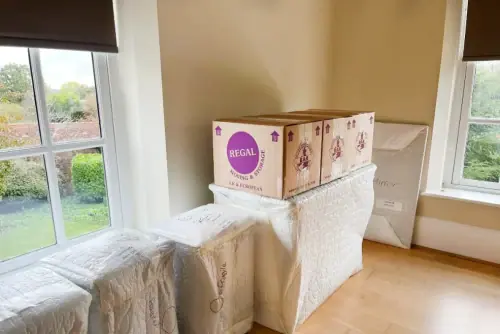 Part packing and packing materials for house removals Kent