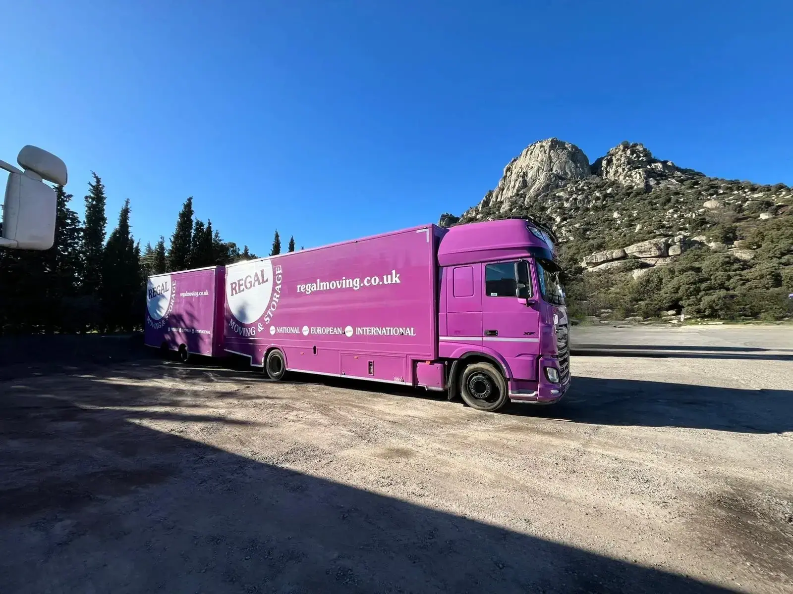Regal Moving & Storage team packing a household move to France